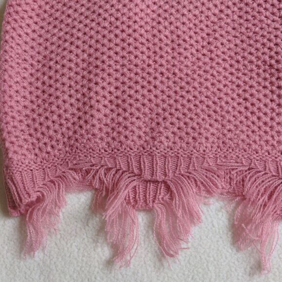 PrettyLittleThing Plus size 14 Pink Raw Hem Crop Top, NEW - Picture 2 of 6